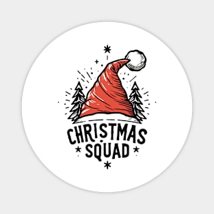 Christmas Squad Vintage Magnet